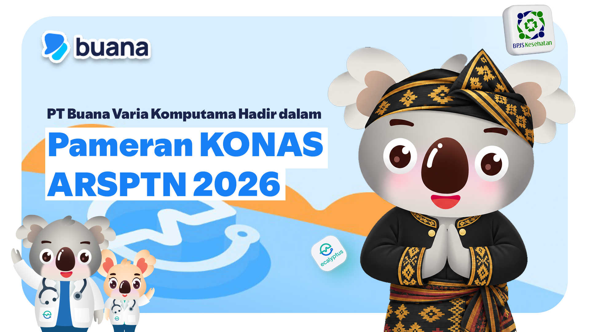 PT Buana Varia Komputama Hadir dalam Pameran KONAS ARSPTN 2026 di Lombok