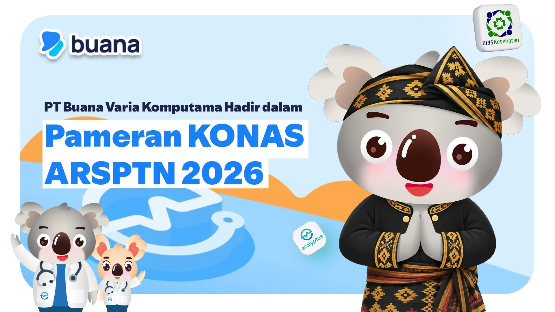 PT Buana Varia Komputama Hadir dalam Pameran KONAS ARSPTN 2026 di Lombok