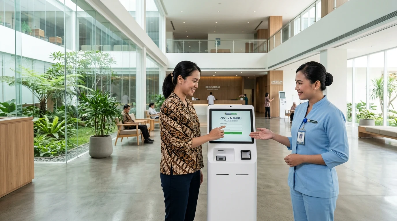 Antarmuka software Ecalyptus ERP Rumah Sakit