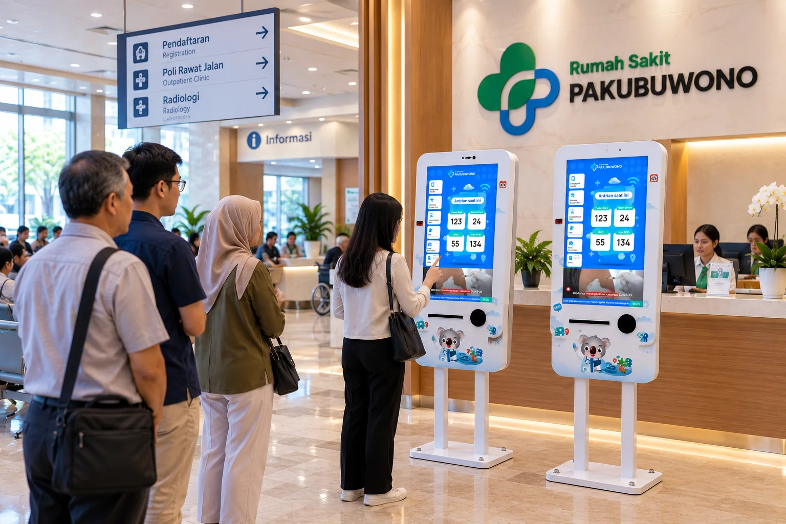 Anjungan Pendaftaran Mandiri & Kiosk APM
