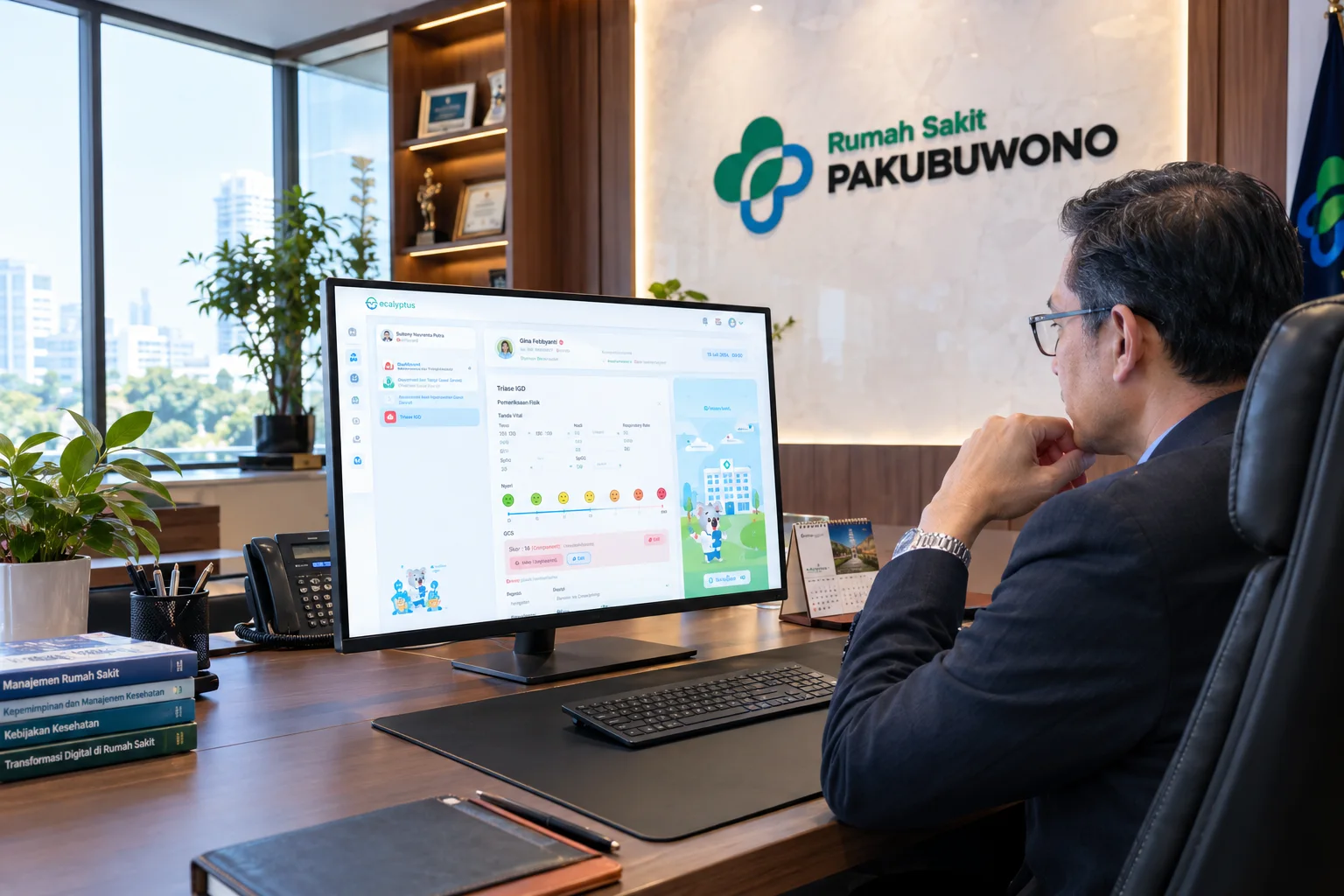Executive Dashboard Direksi Rumah Sakit