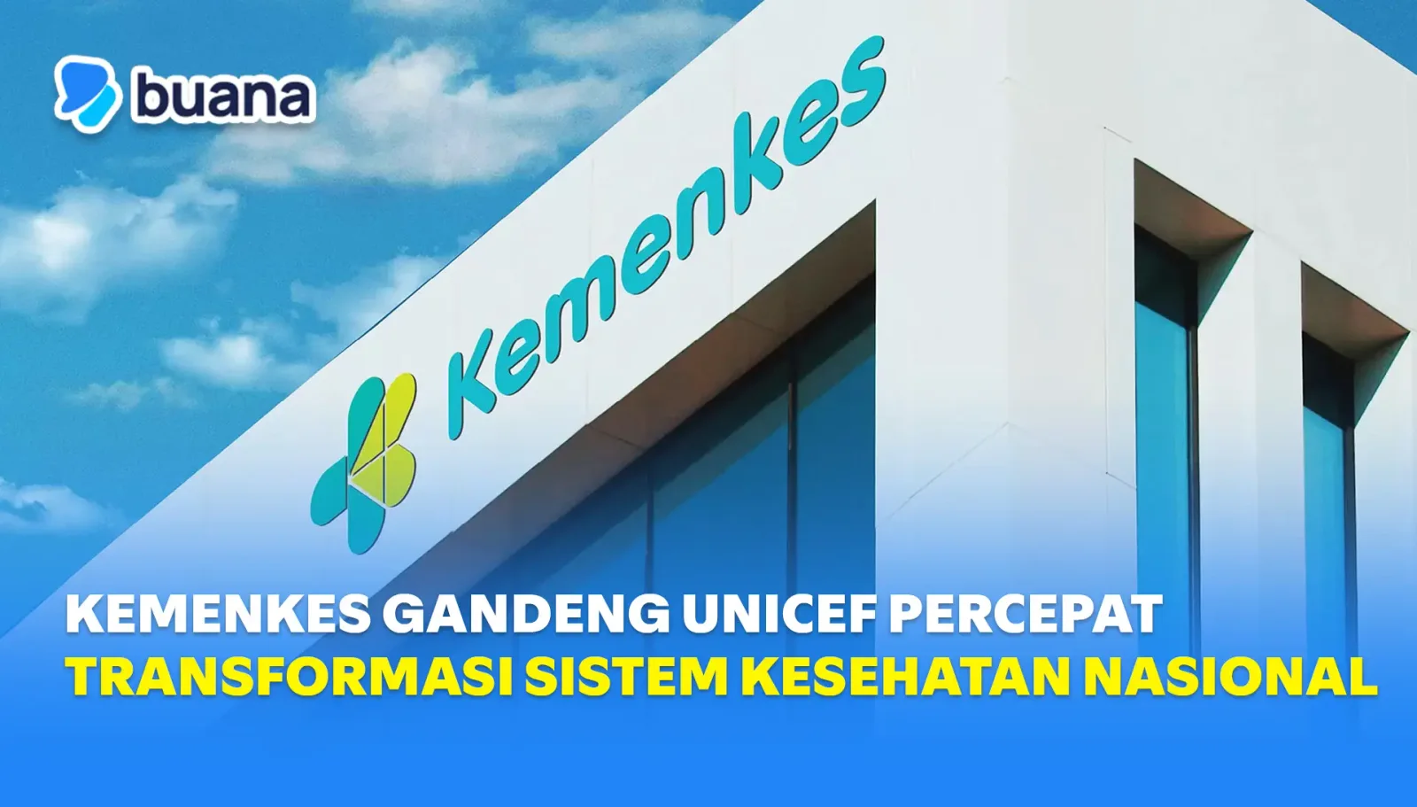 Kemenkes RI dan UNICEF menandatangani Prodoc